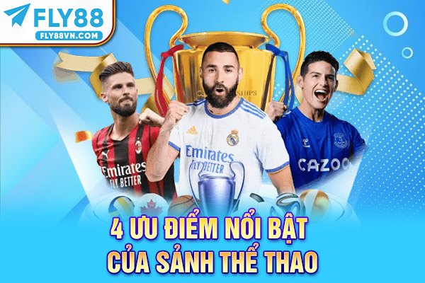 4 ưu điểm nổi bật của sảnh Thể Thao