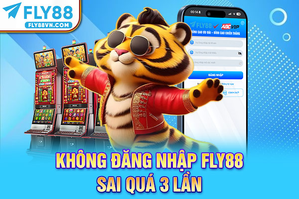 Không đăng nhập Fly88 sai quá 3 lần