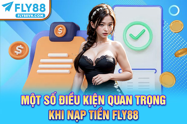 Một số điều kiện quan trọng khi nạp tiền Fly88